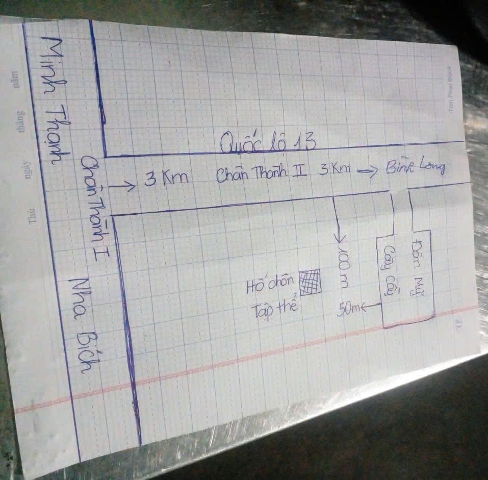 Khu vực nghi có mộ tập thể liệt sĩ ở phường Minh Hưng. Ảnh: Đội K72, Bộ Chỉ huy quân sự thành phố Đồng Nai