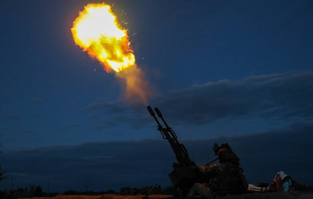 Russian air defense forces intercepted and destroyed 456 Ukrainian UAVs overnight. Photo: TASS