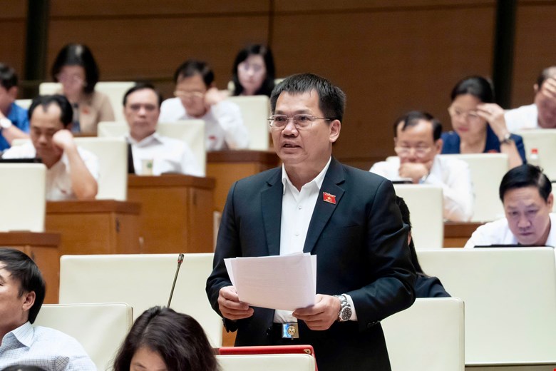 Đại biểu Dương Khắc Mai (đoàn Lâm Đồng). Ảnh: Media Quốc hội