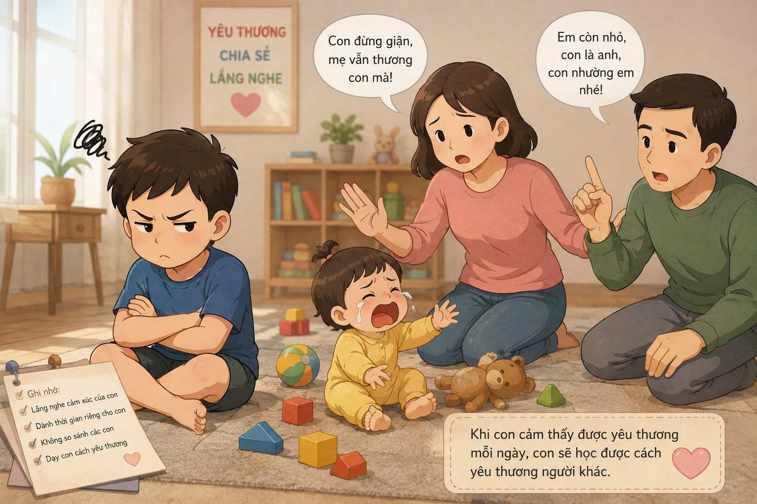 Jealousy in children needs to be handled properly. Illustrative image AI