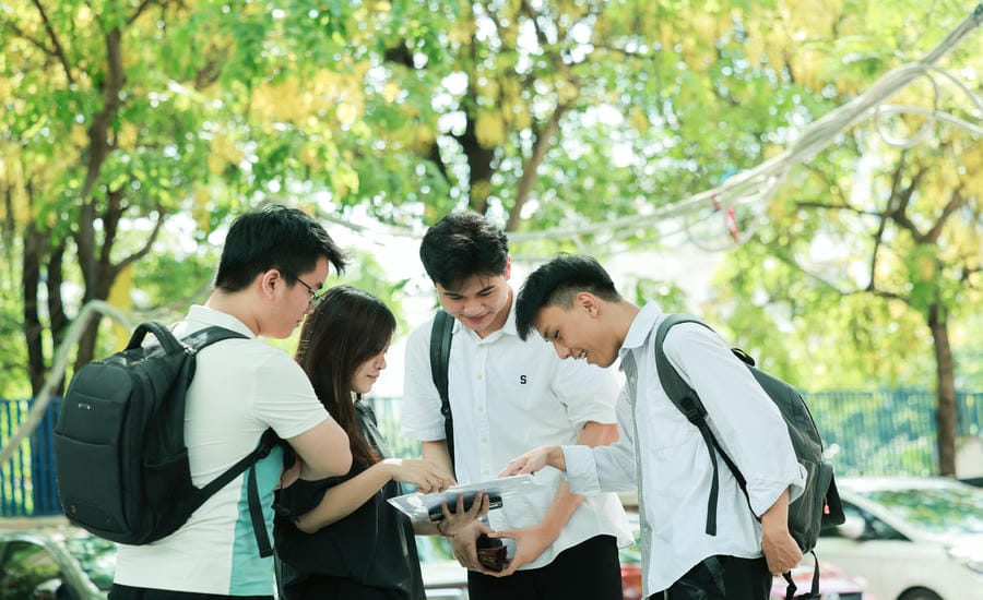 High school graduation exam candidates in Hanoi. Photo: Hai Nguyen