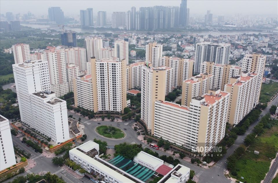 Binh Khanh resettlement area, belonging to Thu Thiem New Urban Area (HCMC). Photo: Anh Tu