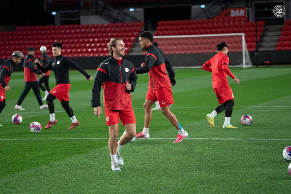 Công An Hà Nội hướng tới mục tiêu giành quyền góp mặt tại AFC Champions League Elite. Ảnh: CLB CAHN