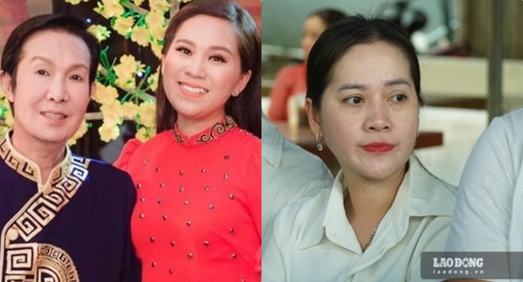Hong Phuong (red shirt) and Hong Loan (white shirt). Photo: Artist provided, Anh Tu.