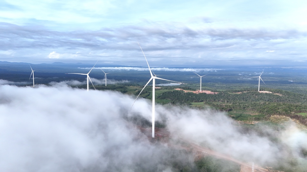 Savan 1 wind power project - proof of T&T Group's ability to implement large-scale energy projects. Photo: T&T Group