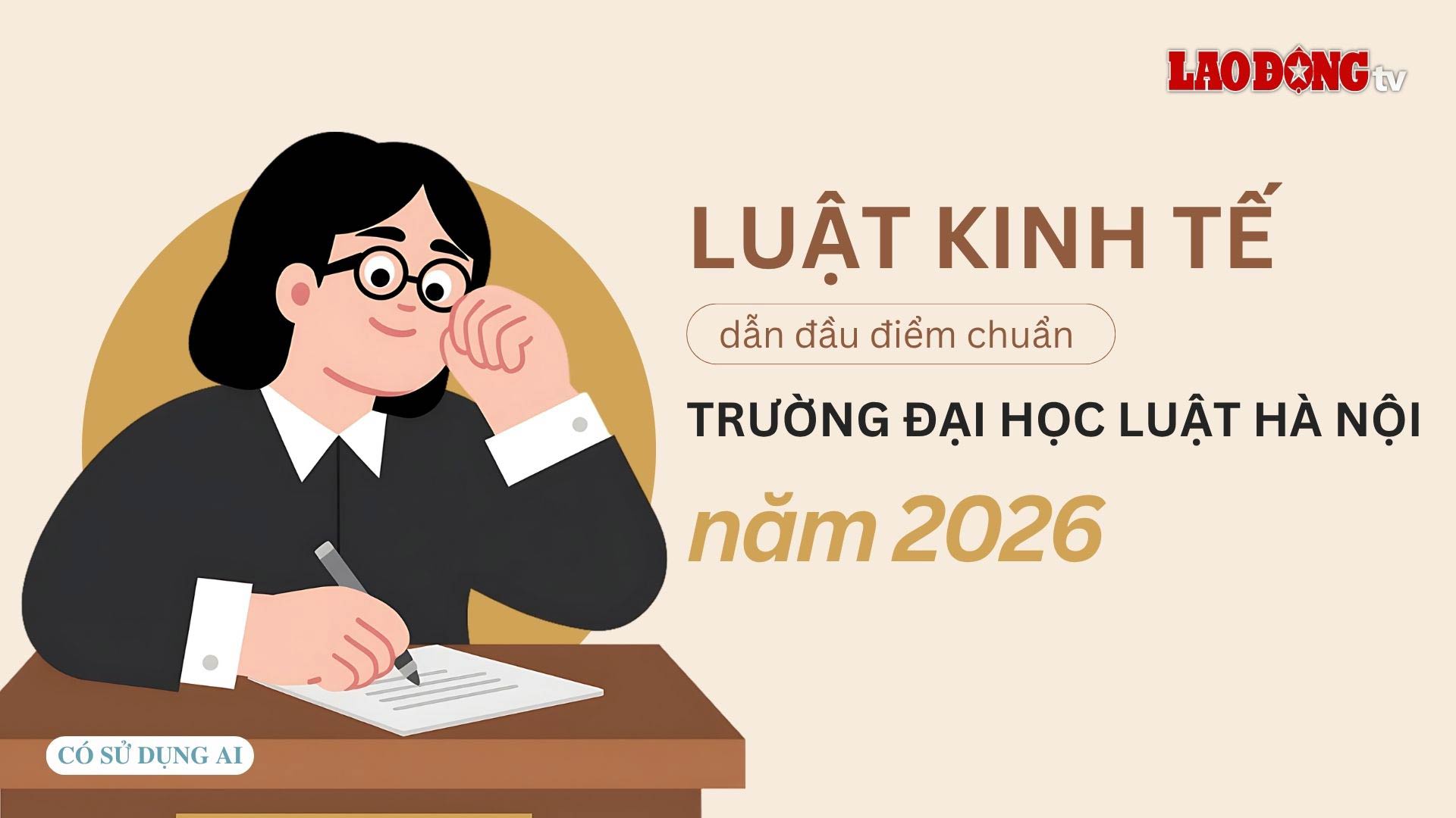Economic Law leads the benchmark scores of Hanoi Law University in 2026