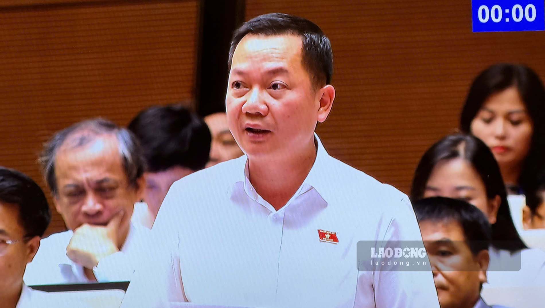 National Assembly Deputy Trinh Xuan An said that the greater the granted power, the stronger the control mechanism must be. Photo: Anh Huy.