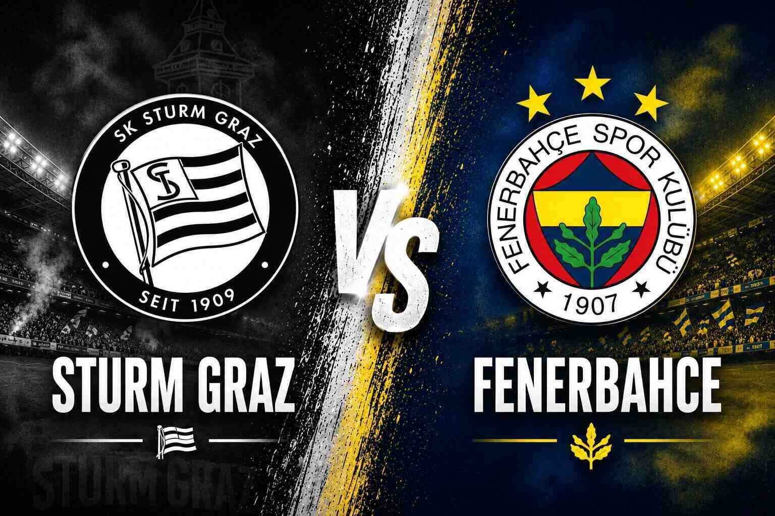 Football prediction Sturm Graz vs Fenerbahce in the Champions League. Graphics: Van An