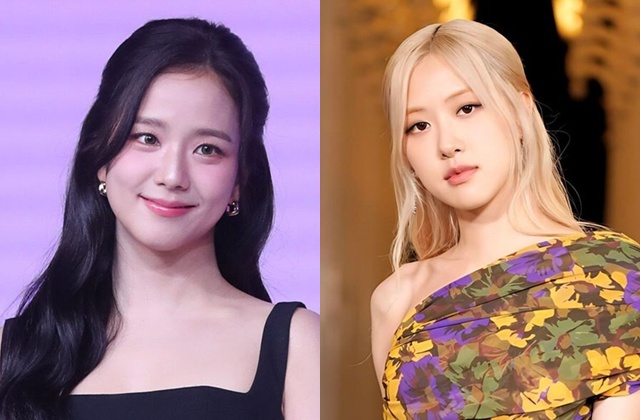 Jisoo and Rosé. Photo Lotte