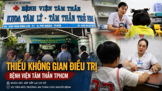 Ho Chi Minh City urgently rearranges mental illness treatment facilities. Photos using AI ghép hình: Nguyen Ly