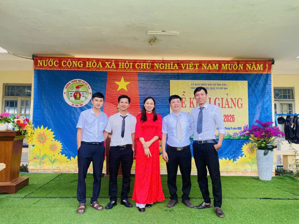 Trường THCS 19.8 (xã Trà Tân, TP Đà Nẵng), nơi bà Đỗ Thị Hoài Thương đang đảm nhiệm vị trí Hiệu trưởng. Ảnh: Nhân vật cung cấp