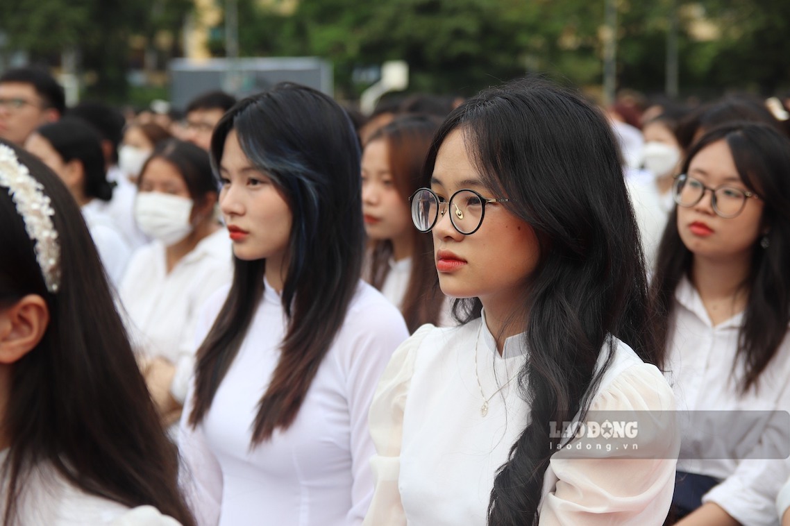 Hanoi National University of Education is expected to announce the benchmark scores for 2026 tomorrow morning, August 12. Photo: Tuong Van