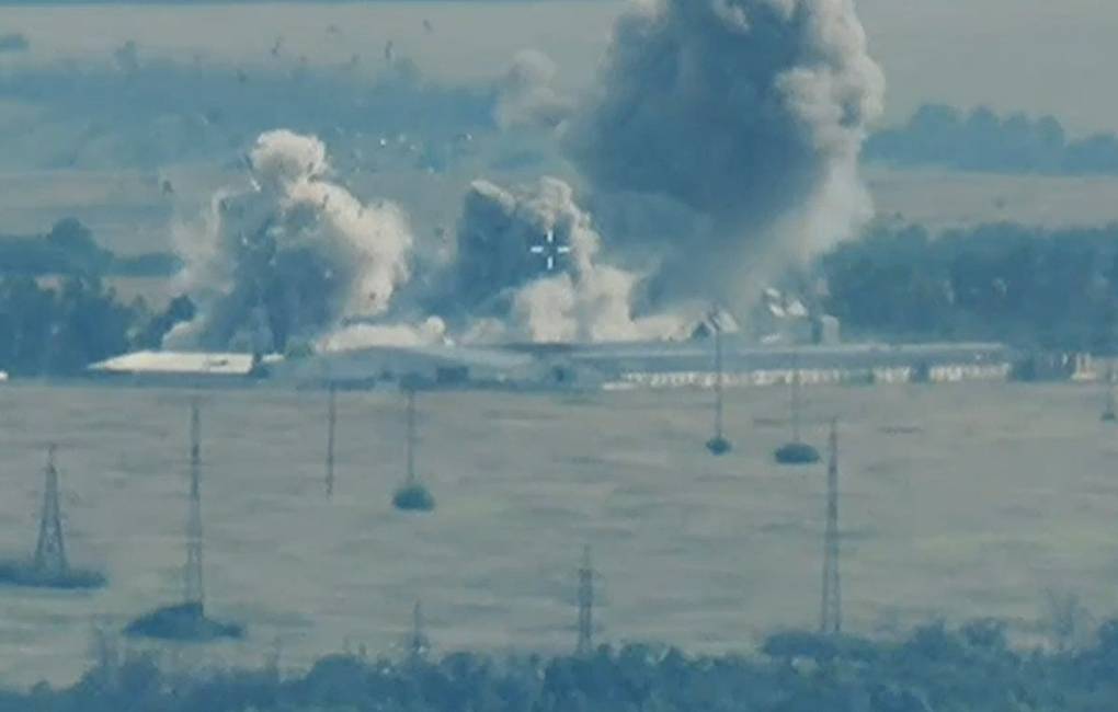 The Russian Ministry of Defense said that the Russian Aerospace Forces conducted airstrikes targeting Ukrainian units in the Donetsk People's Republic (DPR), Kharkov province and Sumy province. Photo: TASS