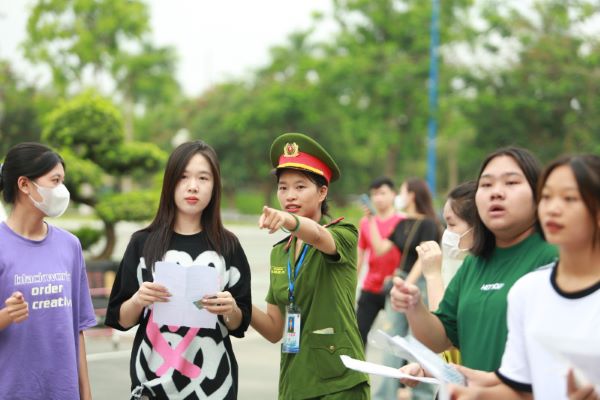 People's Police Academy of Politics announces university admission benchmark scores for 2026. Photo: School website