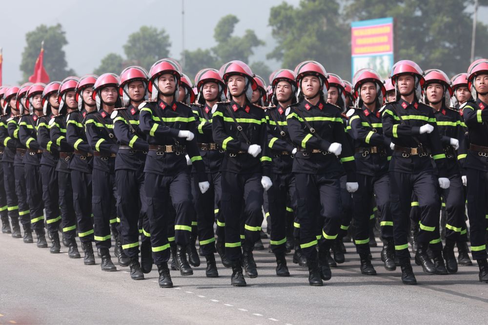The Academy of Fire Prevention and Fighting and Rescue announces the admission benchmark scores for 2026. Photo: Hai Nguyen