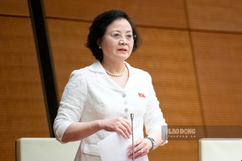 Secretary of the Party Central Committee, Deputy Prime Minister Pham Thi Thanh Tra. Photo: Pham Dong