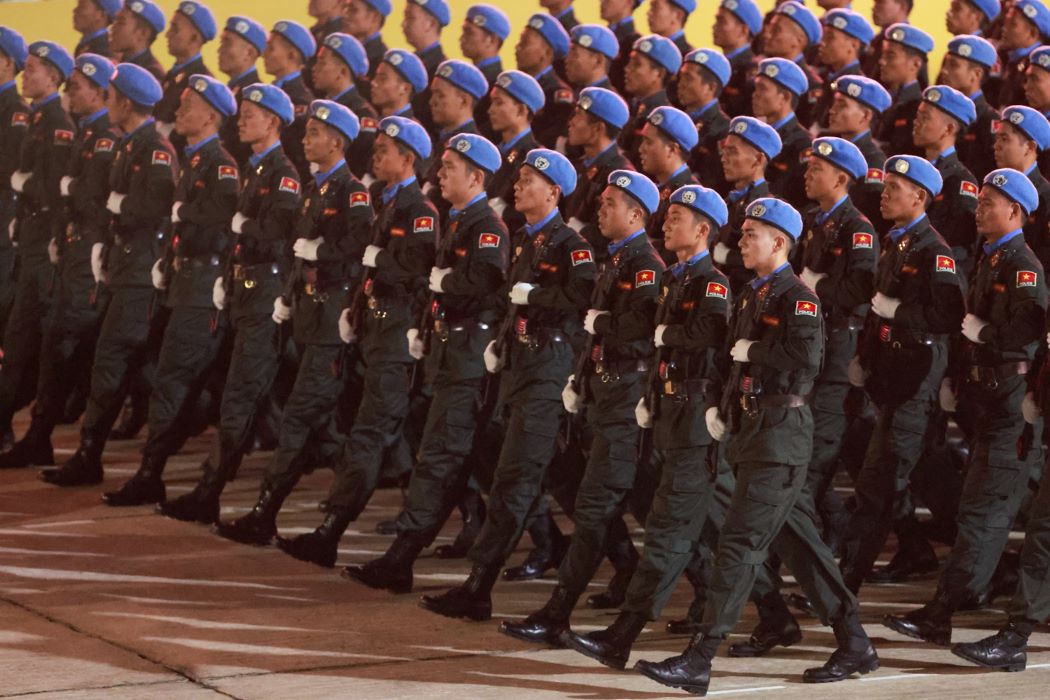 On the morning of August 13, People's Police schools announced the 2026 admission benchmark scores to candidates. Photo: Hai Nguyen