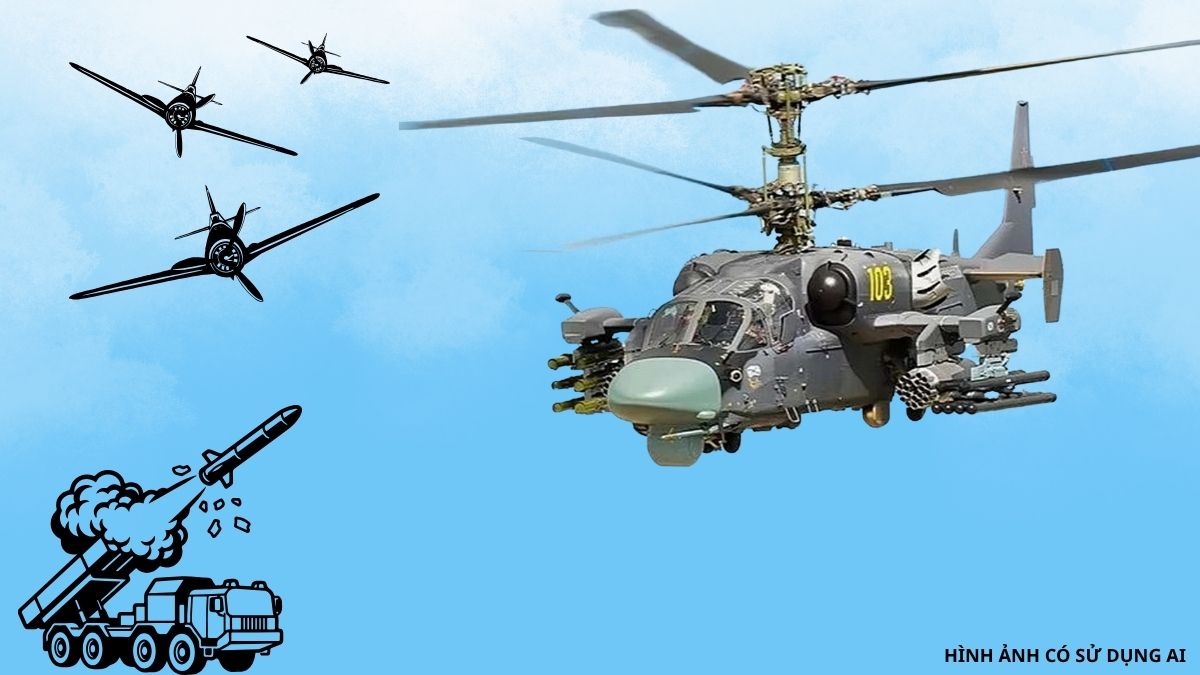 Russia has improved the Vikhr guided missile to equip it with more ability to intercept unmanned aerial vehicles. Graphics: Hao Thien