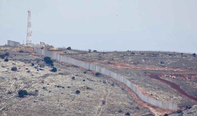 A border area between Israel and Lebanon. Photo: Xinhua