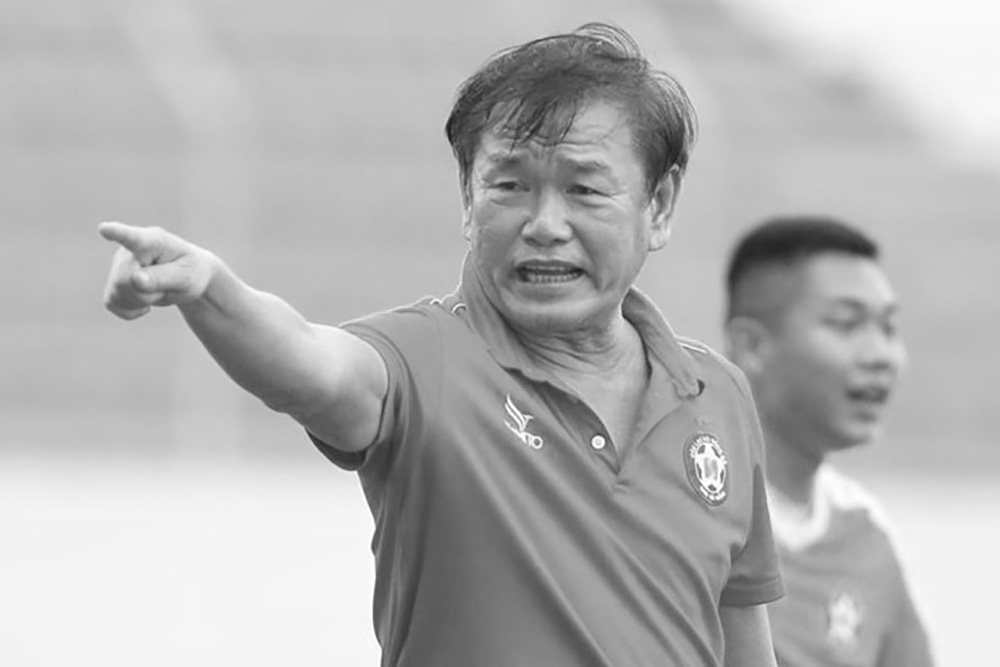 Coach Phan Thanh Hung passed away after a period of fighting illness. Photo: Da Nang Club