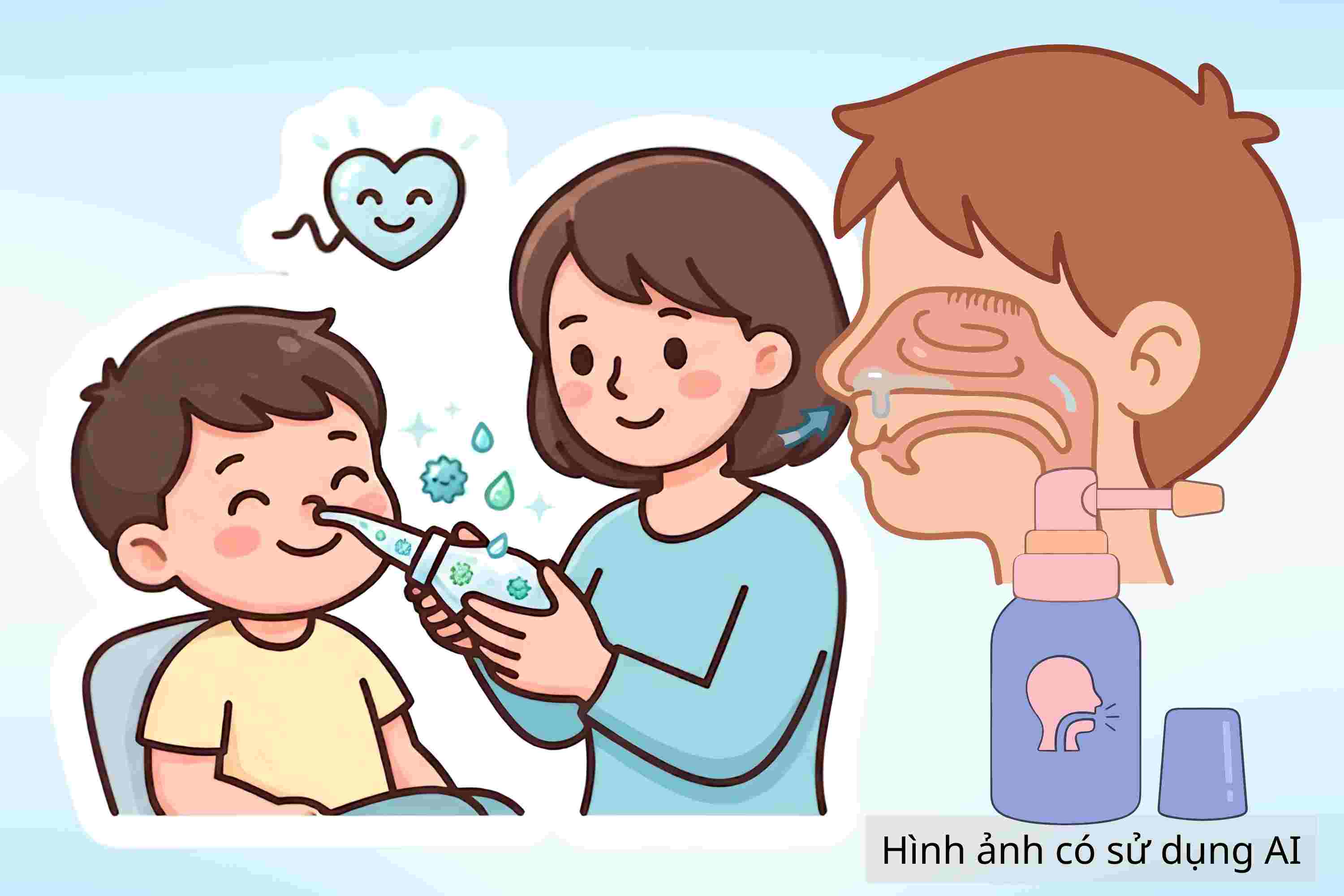 3 steps to care for children's respiratory tract, parents should not ignore