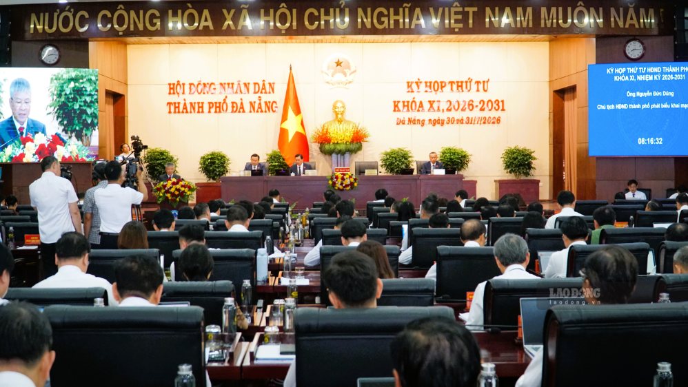 HĐND TP Đà Nẵng thông qua Nghị quyết 84, quy định chính sách hỗ trợ thêm tiền đóng BHXH tự nguyện cho người dân giai đoạn 2026–2030. Ảnh: Hoàng Bin