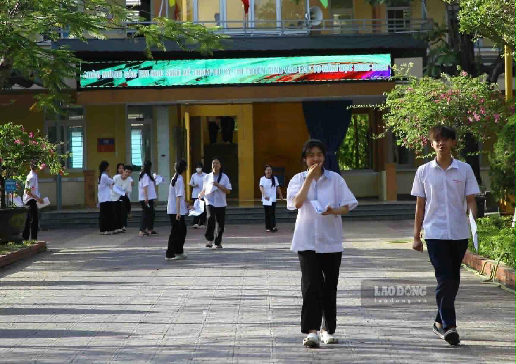 After the school merger, there will be 12 criteria for arranging principals in Quang Tri. Photo: Cong Sang