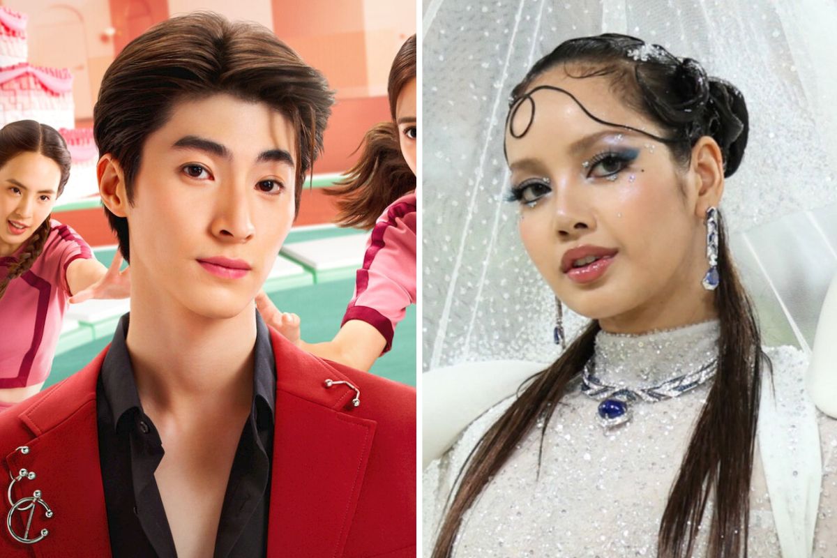 Blue Pongtiwat and Lisa (Blackpink). Photo: Netflix, AFP