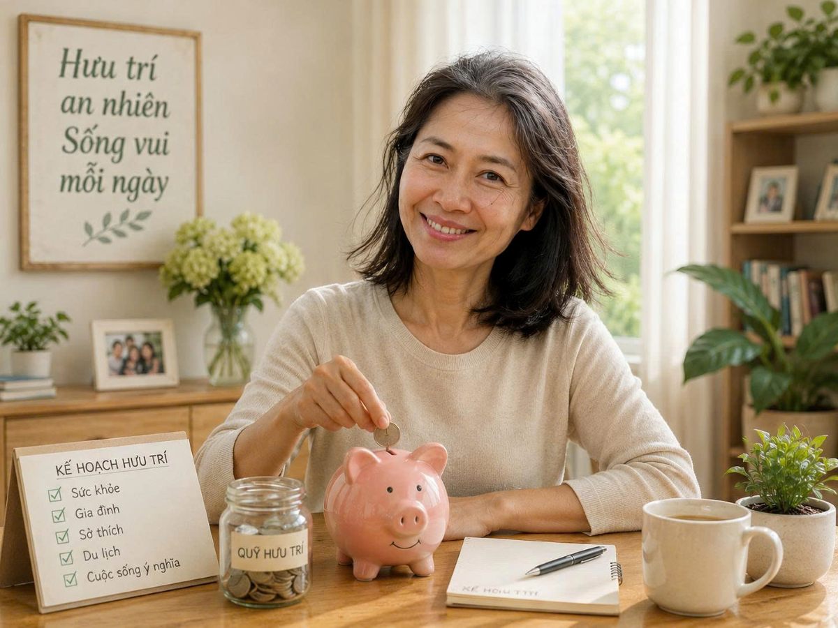 Maintaining a reserve even with a pension helps the elderly feel more secure in the face of life fluctuations. Photo using AI tools