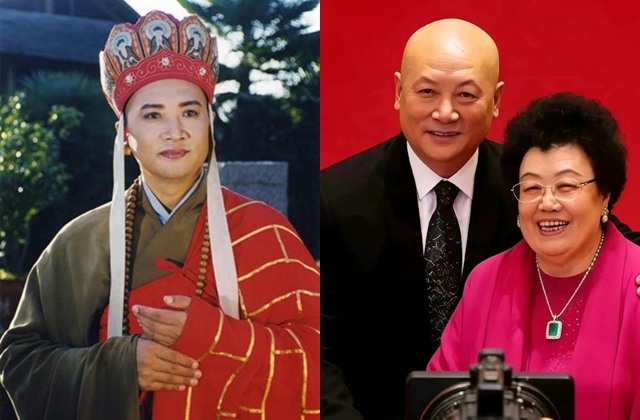 Tang Sanzang" Zhi Zhongrui and his wife - billionaire Chen Lihua. Xinhua Photo