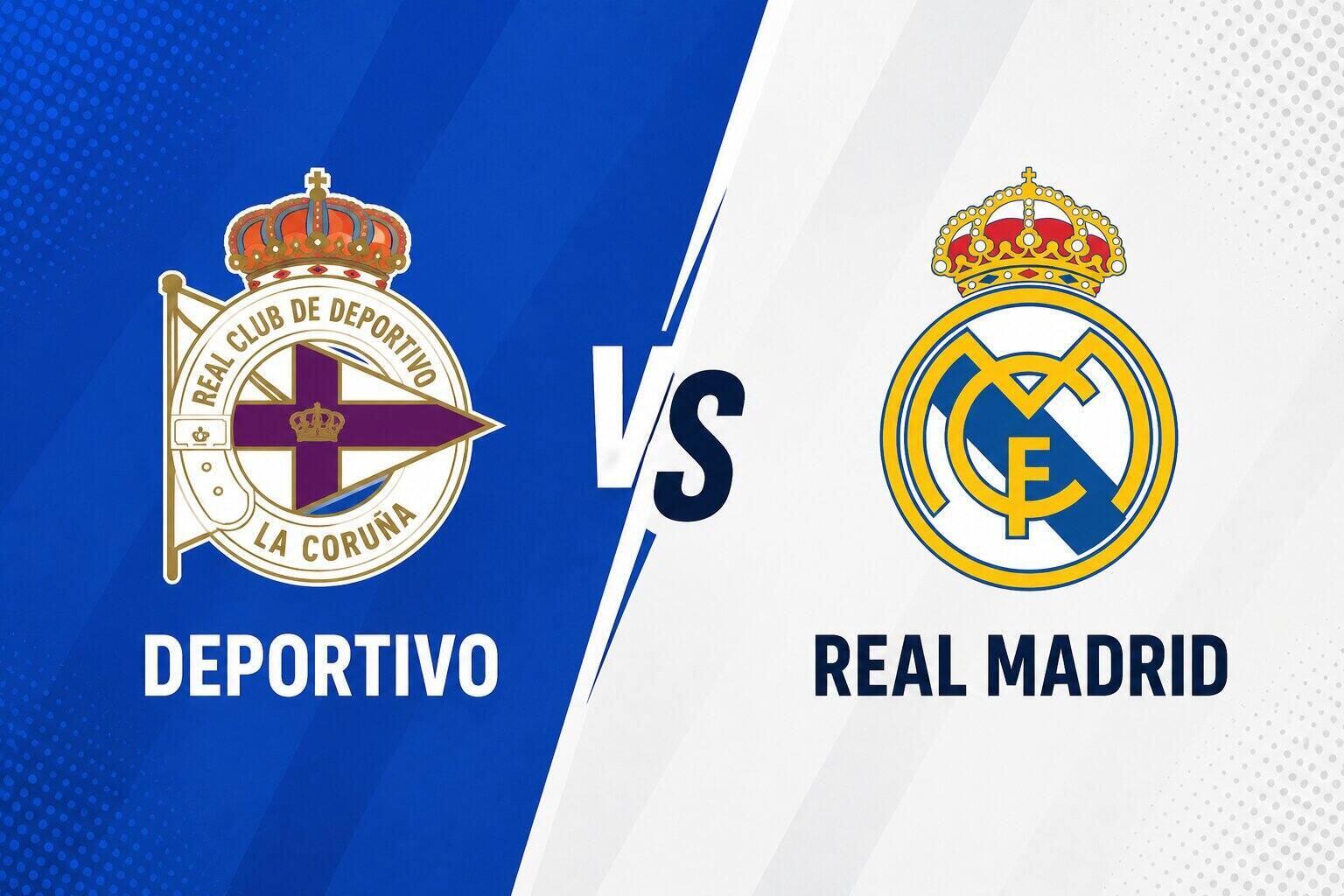 Deportivo vs Real Madrid football commentary.  Graphics: Dieu Anh