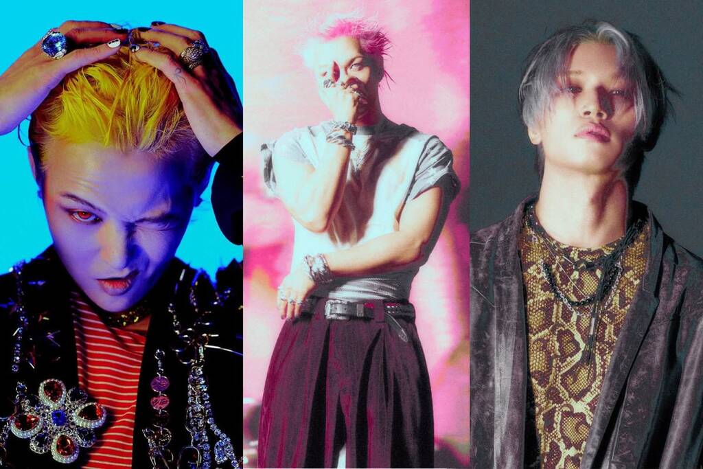 빅뱅 멤버 3명 - 지드래곤, 태양, 대성. 사진: 롯데
