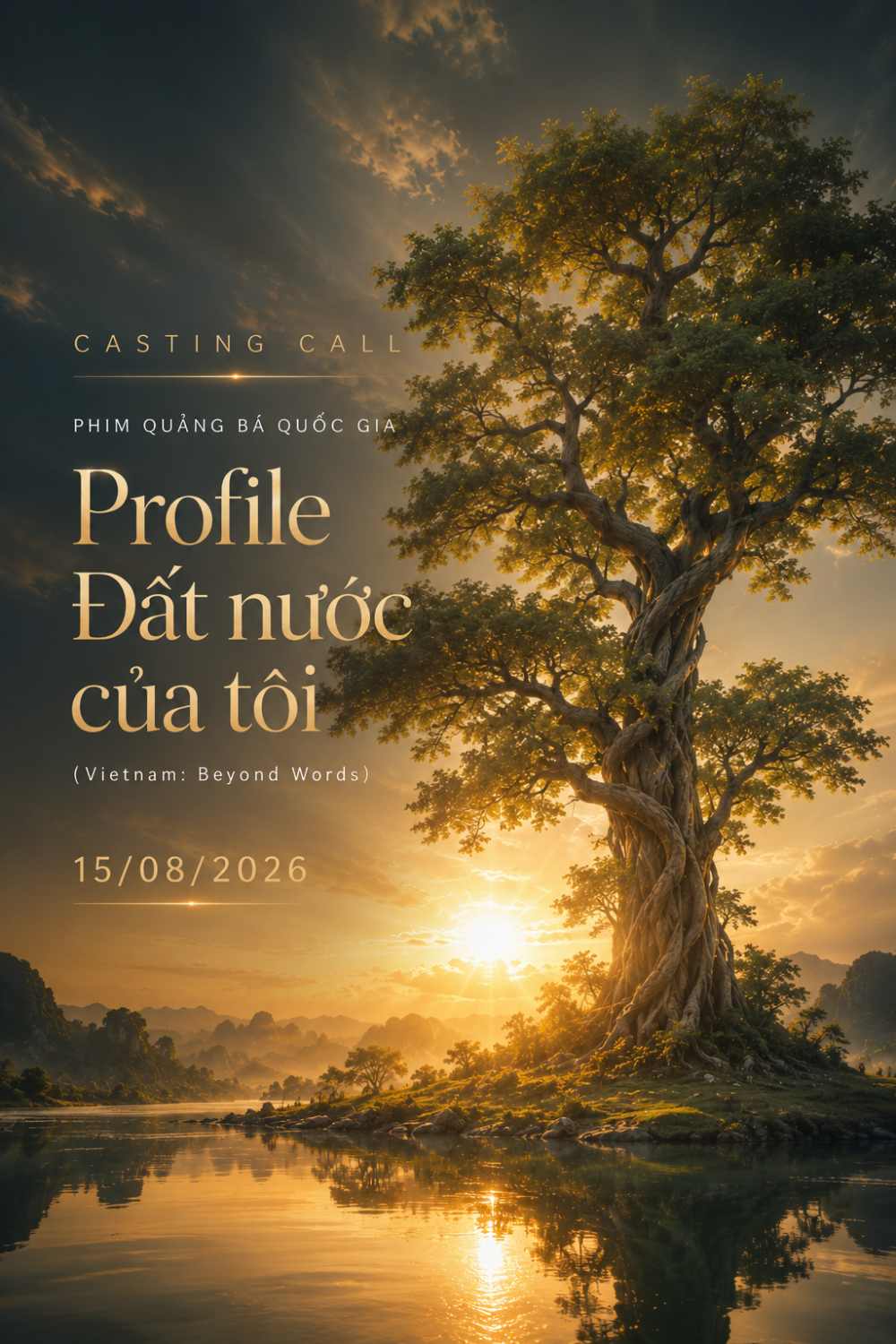 La película de promoción nacional "Profile Đất nước của tôi" abre castings a nivel nacional. Foto: Productor