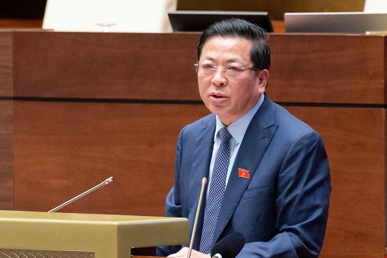 Member of the Party Central Committee, Minister of Construction Tran Hong Minh. Photo: Quochoi. vn