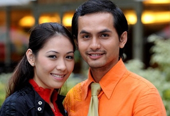 Miss Binh Phuong and Duc Tien. Photo: Artist provided.