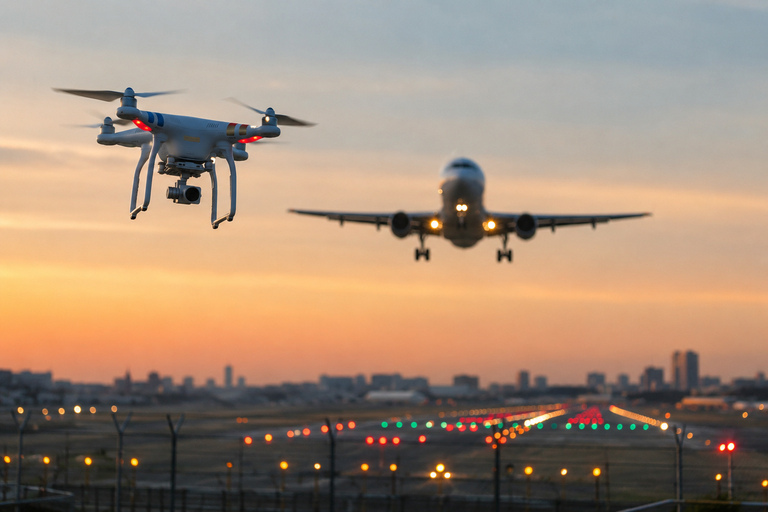 It is necessary to detect and prevent UAVs early to ensure aviation safety. Illustrative photo: AI