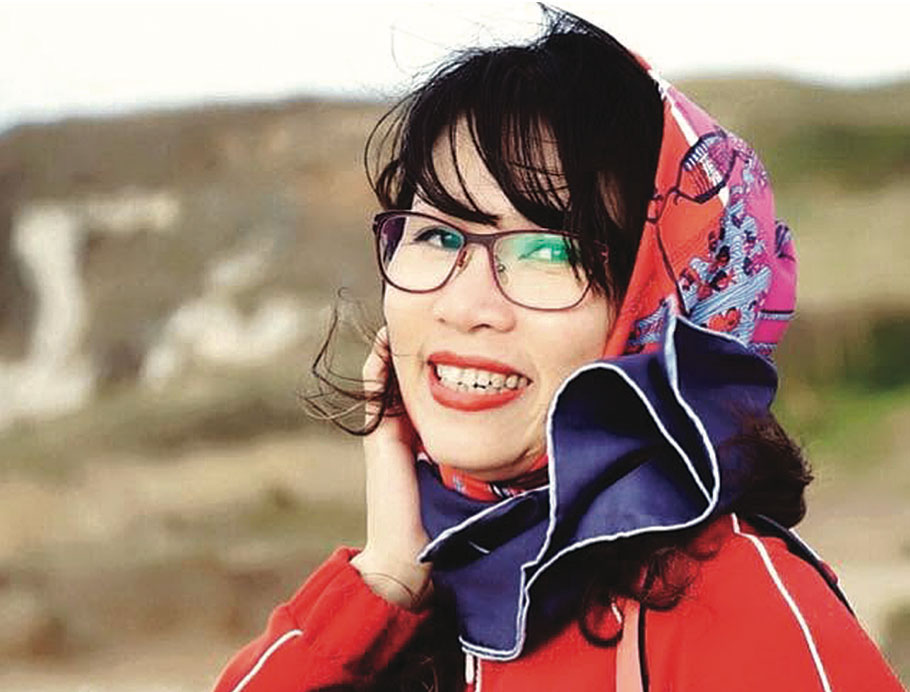 Editor, journalist Nguyen My Linh. Photo: Artist provided
