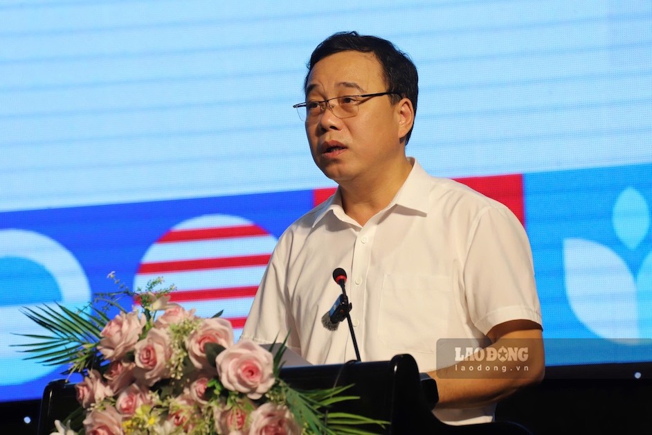 Ông Hoàng Văn Thiên - Giám đốc Sở Khoa học và Công nghệ Thái Nguyên. Ảnh: Anh Đức