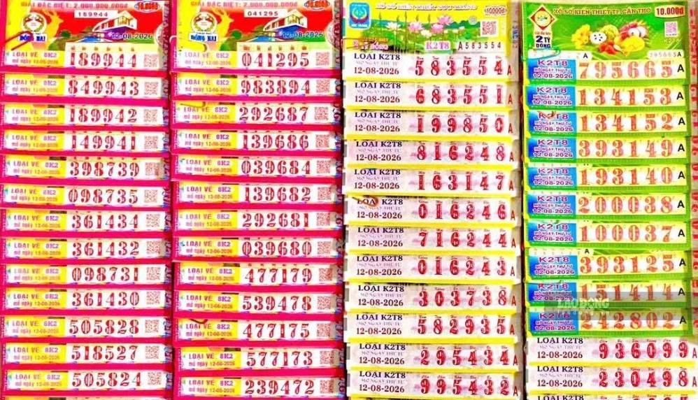 Xổ số miền Nam. Ảnh: Huyền Trân