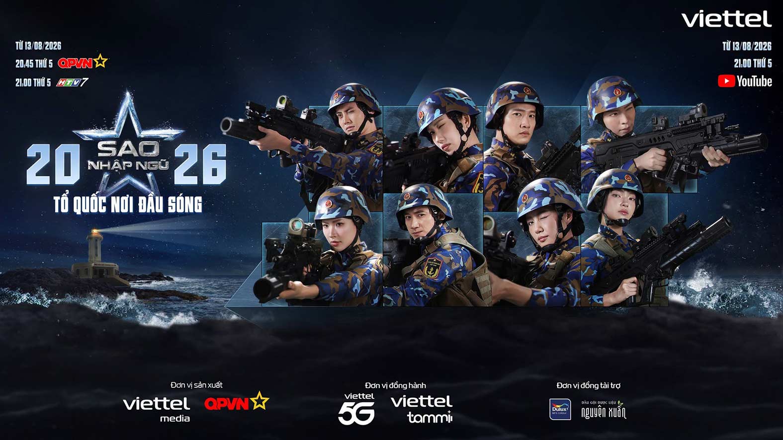 Poster of Sao Nhap Ngu 2026 program. Photo: Viettel
