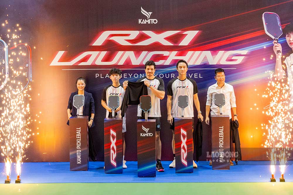 The pickleball event took place in Ho Chi Minh City on August 12, attracting a large number of players and guests. Photo: Thanh Vu