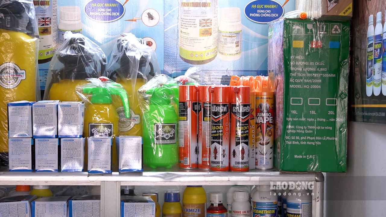 Dengue fever is increasing, and the demand for mosquito repellent is also increasing. Photo: An Phuong