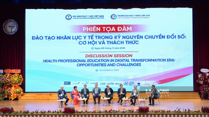 L'Université de médecine et de pharmacie de Cần Thơ joue un rôle central et clé national dans la formation de ressources humaines médicales de haute qualité, la recherche scientifique et le transfert de technologie à la région du delta du Mékong. Photo: Phong Linh.