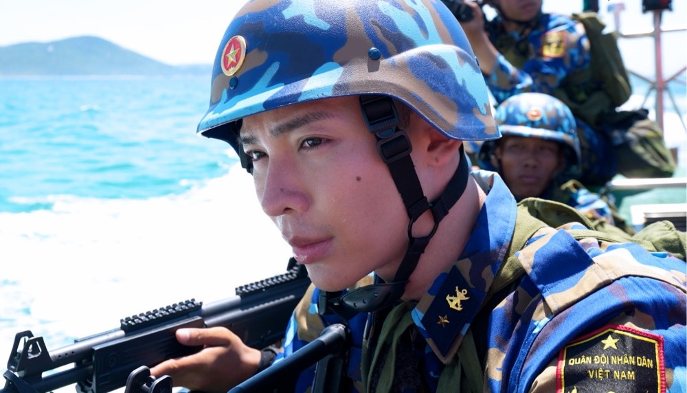 Chiến sĩ Lê Trung Thành (Erik). Ảnh: Ban tổ chức cung cấp. 