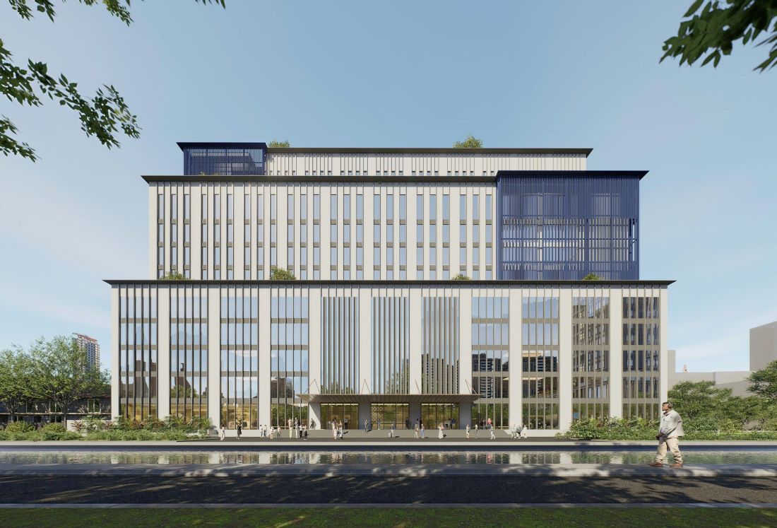 Khối đào tạo học tập thực hành HEC2. Ảnh: Đại học Văn Hiến