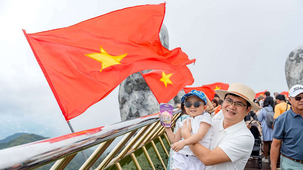 Da Nang ocupa el tercer lugar entre los 5 destinos más reservados durante el 2 de septiembre. Foto: Departamento de Cultura, Deportes y Turismo