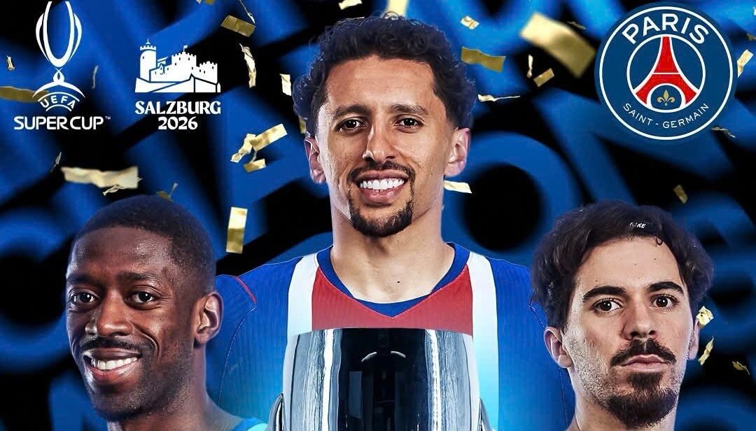 PSG successfully defends the European Super Cup title. Photo: UEFA