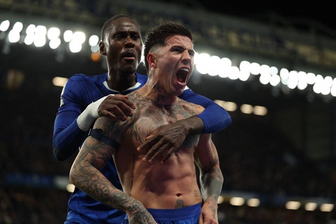 Chelsea ra giá 120 triệu bảng cho Enzo Fernandez. Ảnh: AFP