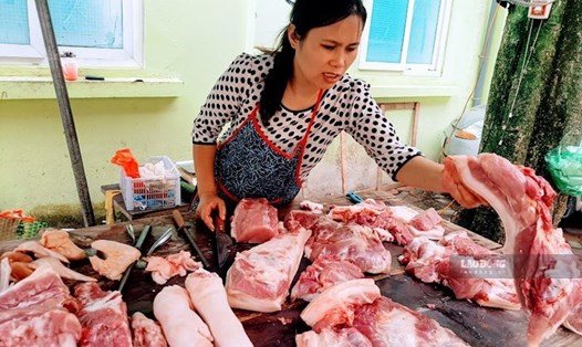 Pig prices have not yet stopped decreasing. Photo: Phan Anh