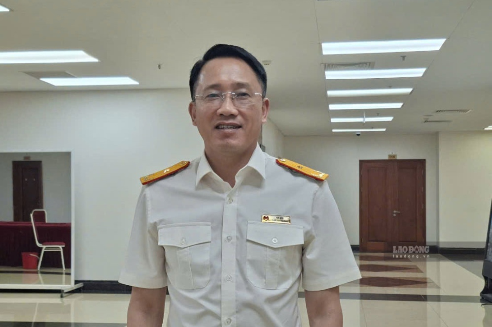 Ông Mai Sơn -  Phó Cục trưởng  Cục Thuế.  Ảnh: LỤC GIANG